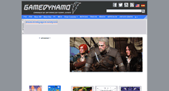 Desktop Screenshot of gamedynamo.es